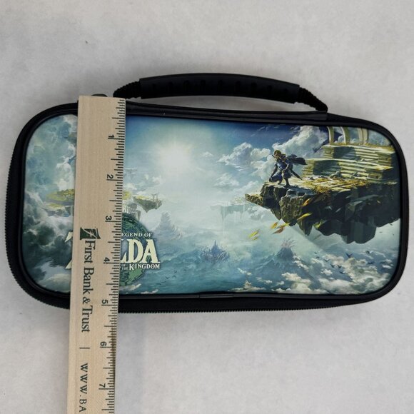 The Legend Of Zelda Tears Of The Kingdom Nintendo Switch Carrying Case Black - Picture 10 of 13